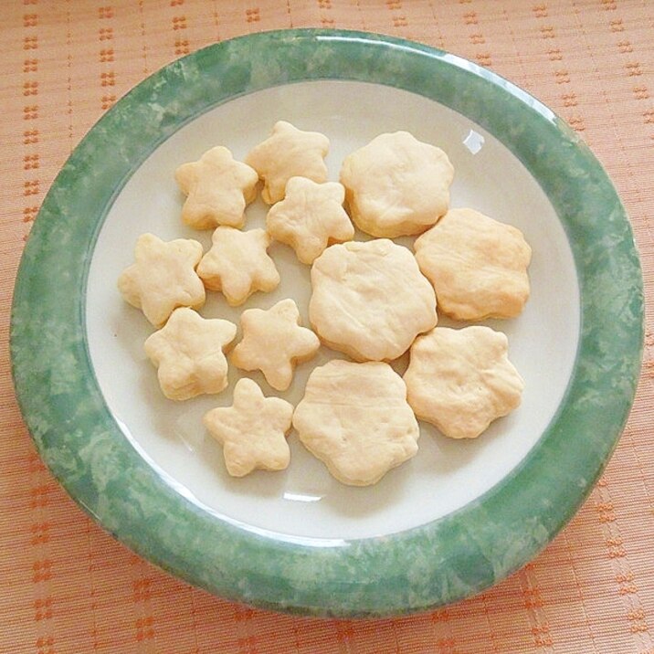 トースターDe簡単☆型抜きレモンクッキー